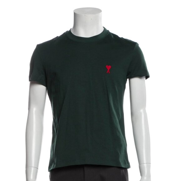 NEW W/ TAGS AMI  Crew Neck Short Sleeve T-Shirt - Picture 2 of 5